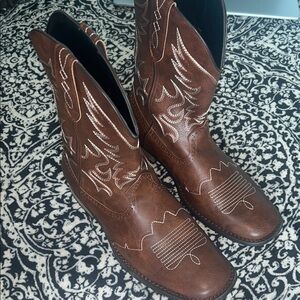 Brown Western Cowboy Boots